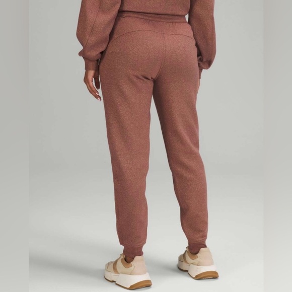 Lululemon Scuba High-Rise Jogger in Sparkle Smoky Topaz Size 6 - Picture 2 of 10